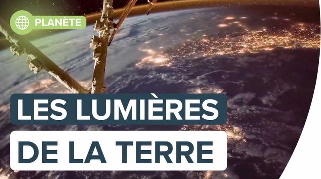 ISS : les lumières de la Terre vues de la Station spatiale