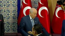 MHP Genel Başkanı Bahçeli, Partililerle Bayramlaştı