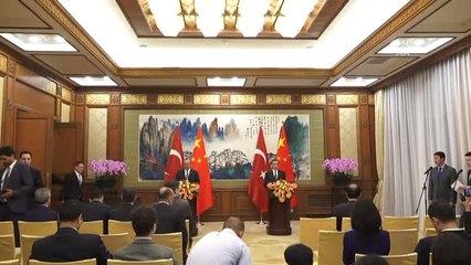 Çavuşoğlu-Vang Basın Toplantısı (3) - Pekin