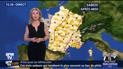 La météo pour ce samedi 16 juin 2018