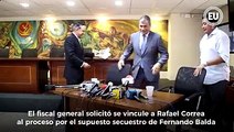 Fiscalía pide que se vincule al expresidente Rafael Correa en la investigación del supuesto secuestro del exasambleísta Fernando Balda ►   #Ecuador