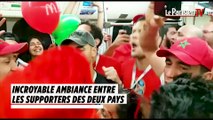 Coupe du monde 2018 : les supporters marocains et iraniens dans le métro