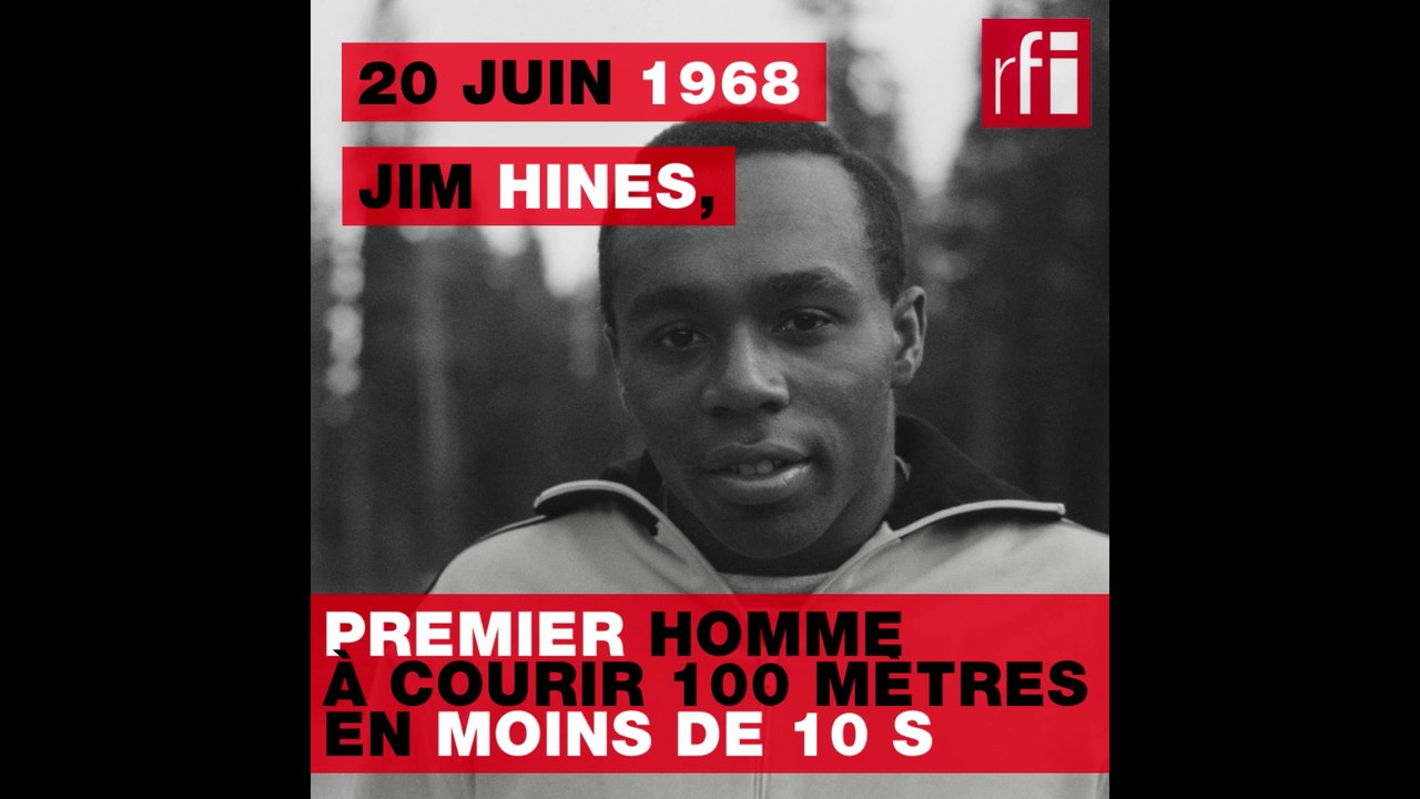20 juin 1968 : Jim Hines, premier homme à courir 100 mètres en moins de 10 secondes