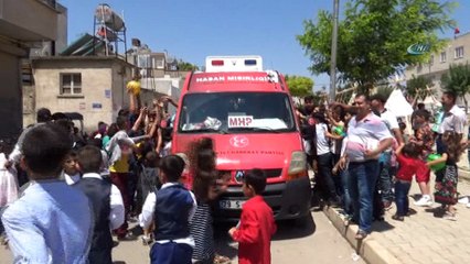 Kilis’te top kapma izdihamı