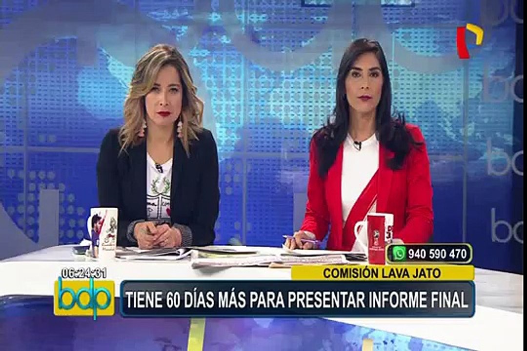 Integrantes de la Comisión Lava Jato aseguraron...