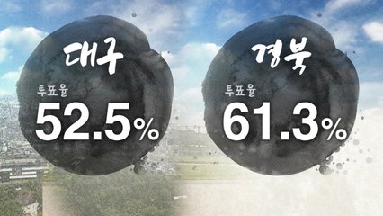 [이 시각 투표율] '확고부동' 보수 지역...대구시장·경북지사   / YTN