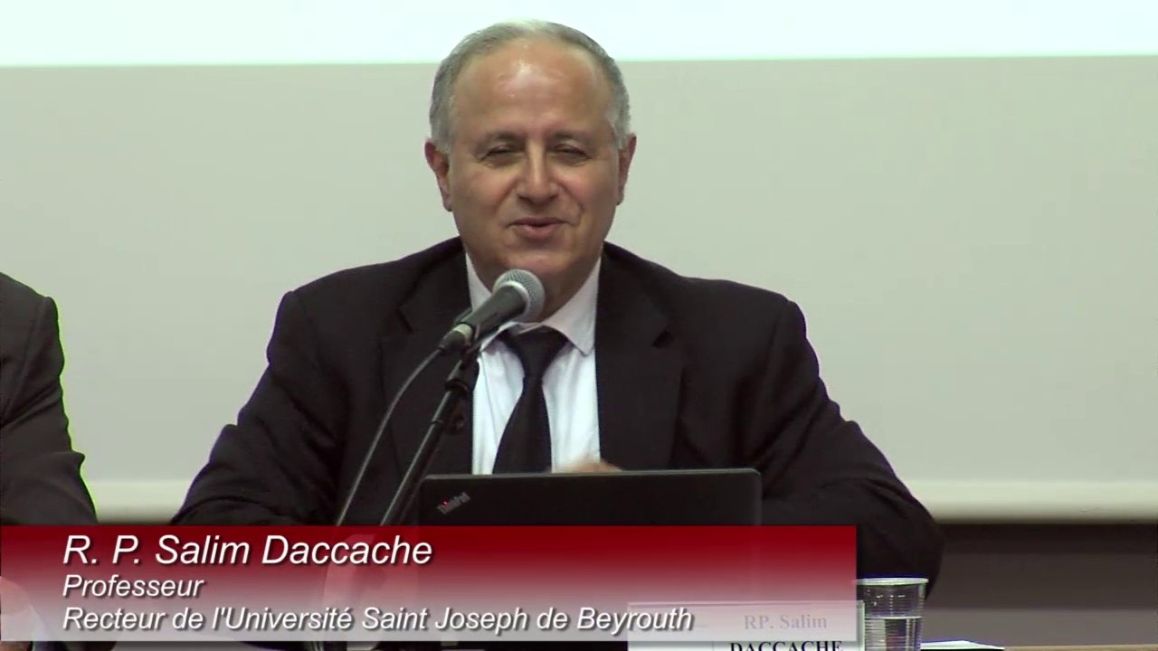 "Les rapports entre la laïcité et la citoyenneté au Liban", RP Salim DACCACHE, Professeur, Recteur de l'Université Saint Joseph de Beyrouth_IMH-IDETCOM-IFR_La territorialité de la laïcité_03-02