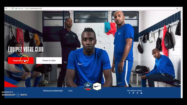 Dotation Nike aux clubs amateurs !