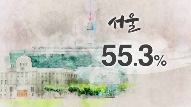 [이 시각 투표율] 8백만 명 넘는 유권자...서울 지역별 투표율 / YTN
