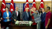 MHP Genel Başkanı Bahçeli, Partililerle Bayramlaştı