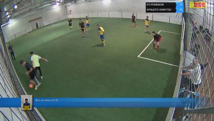 But de kevin (4-8) - FC POKEMON Vs ATHLETIC KINIKTOU - 14/06/18 21:00 - LIGUE 2 - Poitiers Game Parc