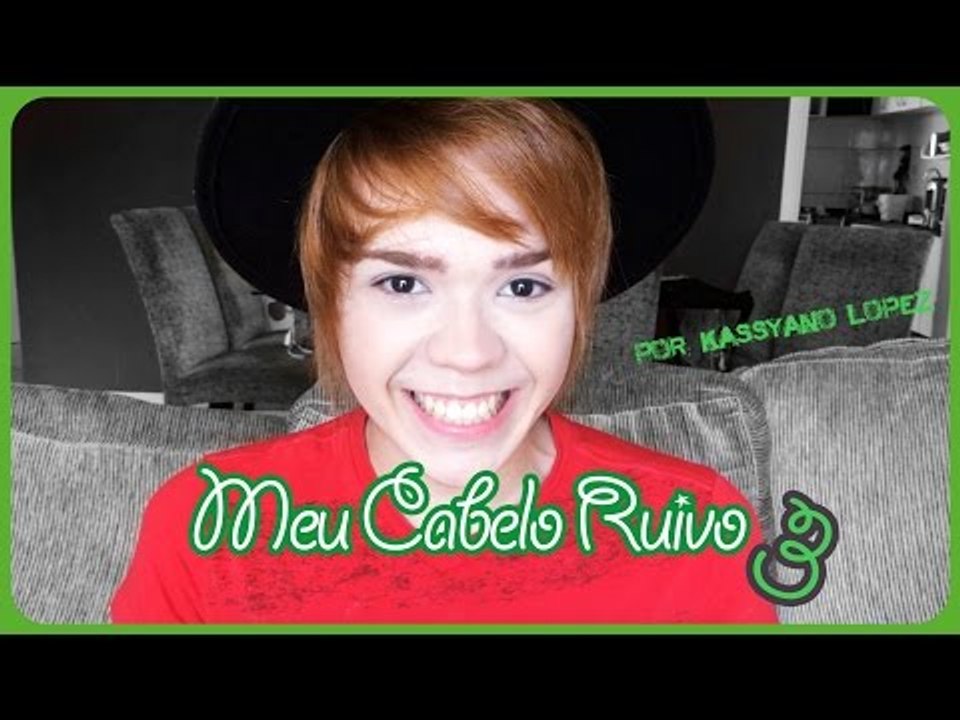 ✩ TAG: MEU CABELO RUIVO 3 / Color Perfect 8.4 ✩ por Kassyano Lopez