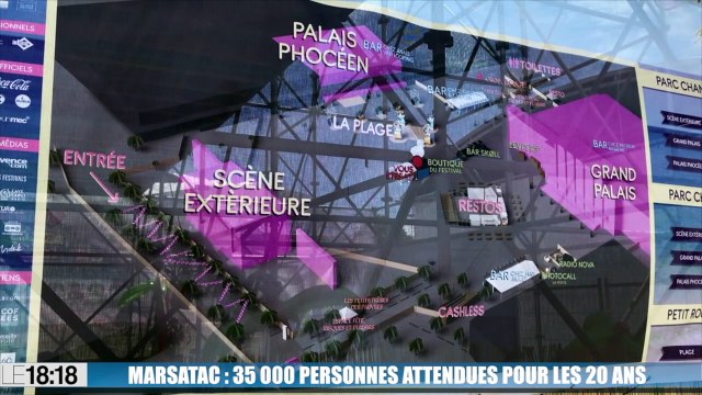 Le 18:18 - Nekfeu, IAM, Petit Biscuit... Le festival Marsatac fête ses vingt ans ce week-end