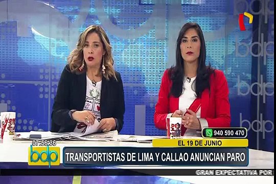 Transportistas: “No hay una política clara ni de reordenamiento en Lima y Callao”
