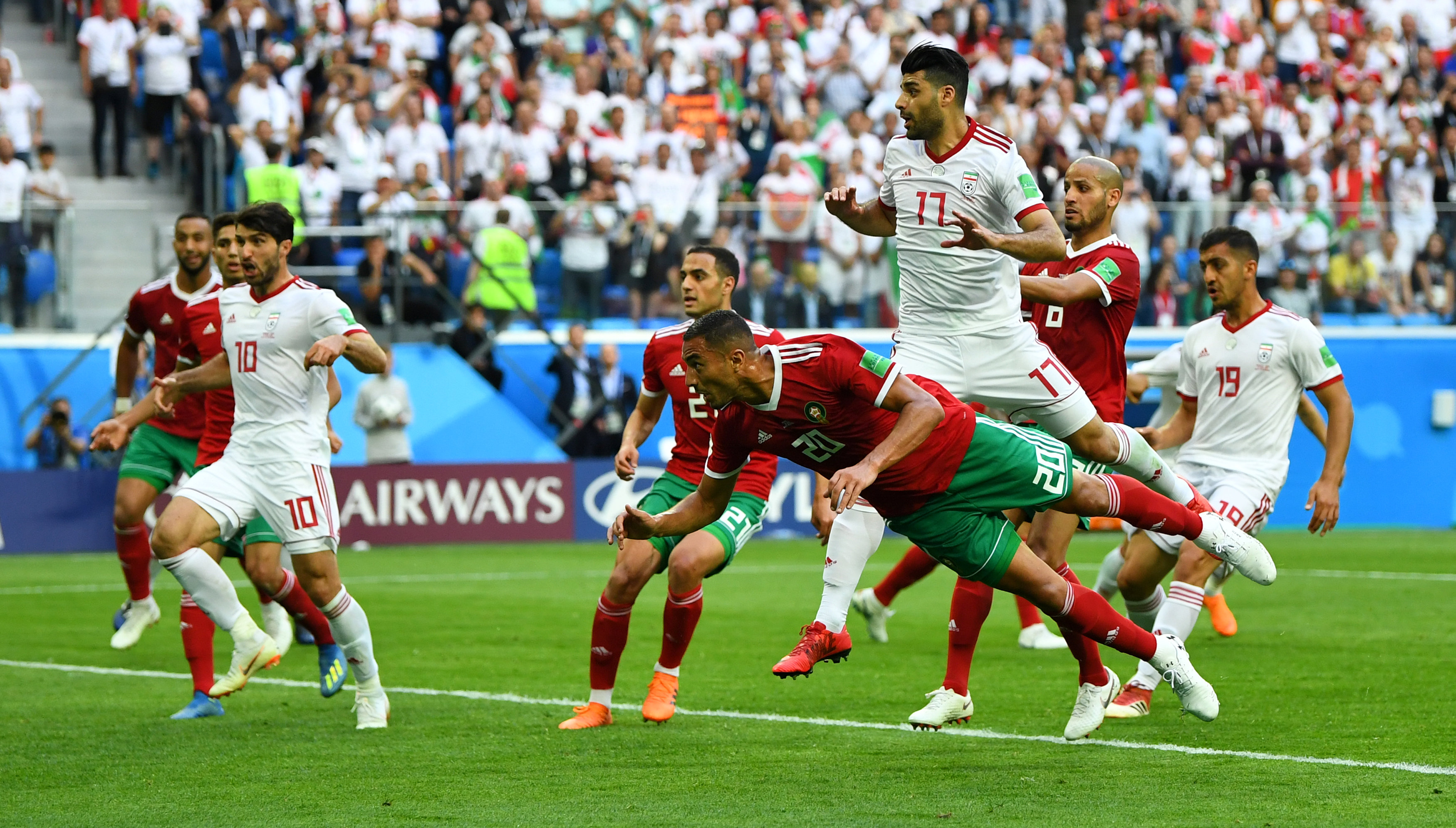 Coupe du Monde 2018 : Le csc terrible qui fait perdre le Maroc !