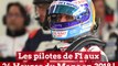 Les pilotes de F1 aux 24H du Mans 2018