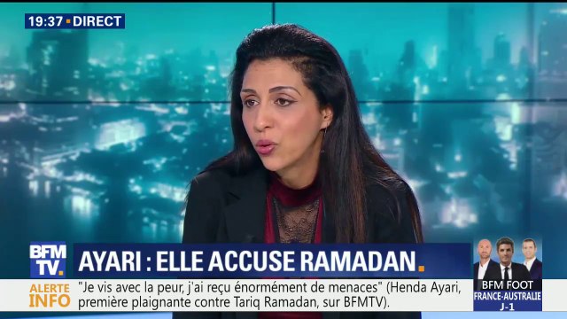 Il ment et j'en ai la preuve , affirme Henda Ayari sur Tariq Ramadan