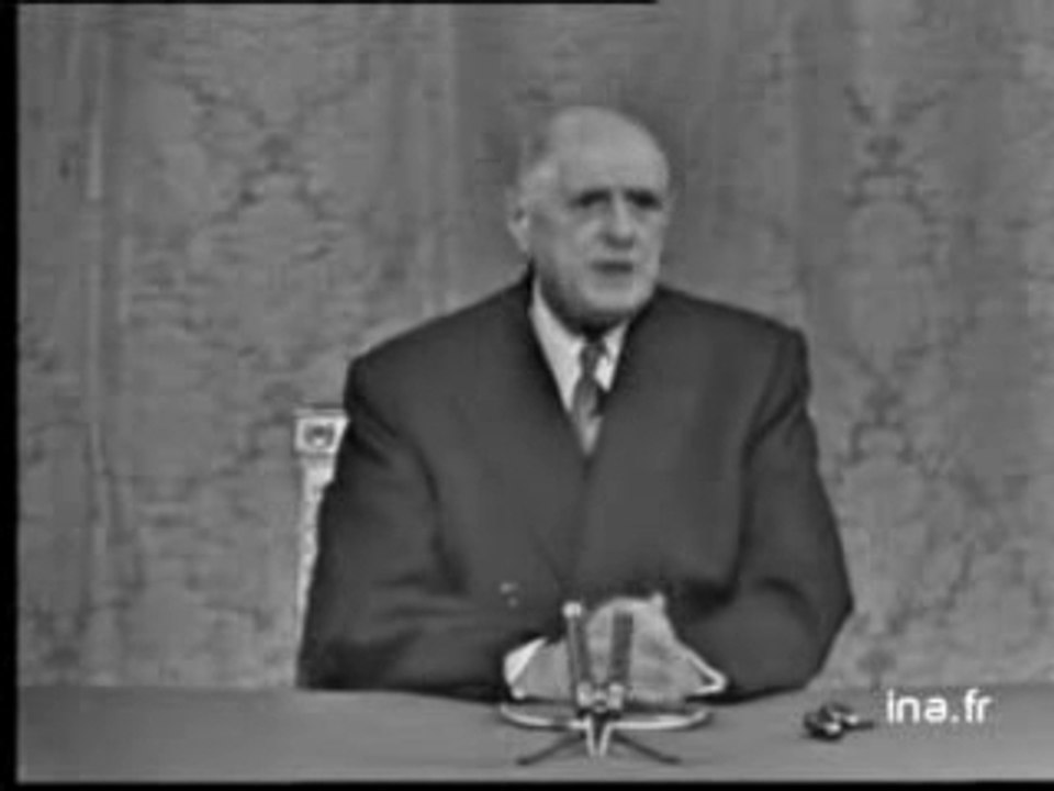De Gaulle sur Israel
