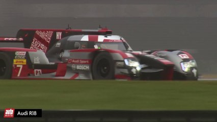 On a testé l'Audi R18 des 24h du Mans - Vidéo dailymotion