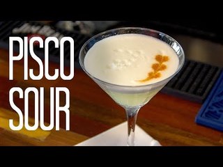 Receita de Pisco Sour - Drink Peruano