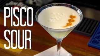 Receita de Pisco Sour - Drink Peruano