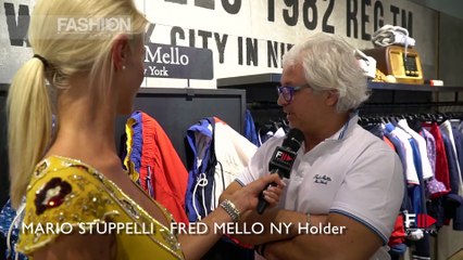 FRED MELLO NY Interview with MARIO STUPPELLI   Pitti 94 Firenze - Fashion Channel