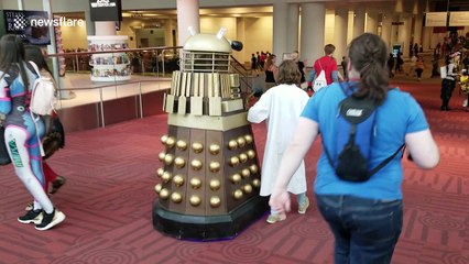 Dalek from 'Dr Who' makes appearance at Denver Comic Con