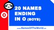 20 boy names ending in O - the best baby names - www.namesoftheworld.net
