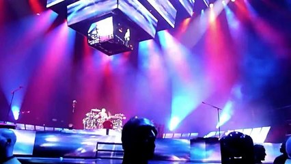 Muse- Map of the Problematique, Rexall Place, Edmonton, AB, Canada  2/3/2013