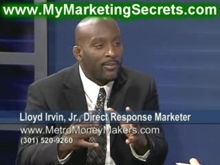 Lloyd Irvin - Internet Marketing Expert!