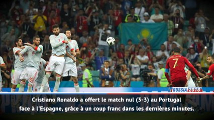 Fast match report - Portugal 3-3 Espagne