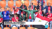 Mondial de Football: Défaite de l'Egypte et du Maroc