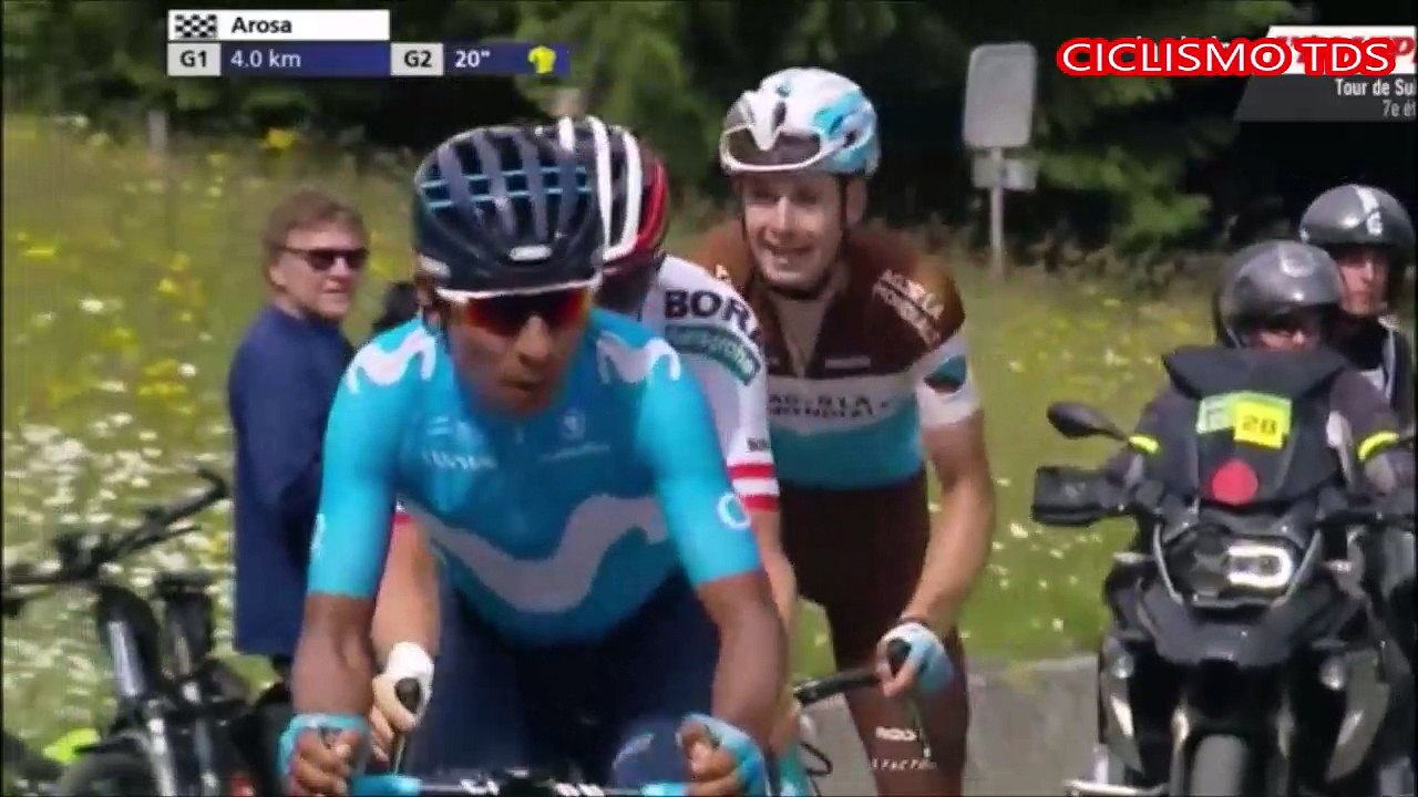 TOUR DE SUIZA 2018 7 ETAPA ETAPA DE NAIRO QUINTANA