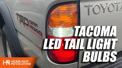 Toyota Tacoma 01-04  LED Tail Light Bulb Upgrades - Turn Signal, Reverse, Brake
