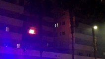 Incendio en un edificio en Las Palmas de Gran Canaria