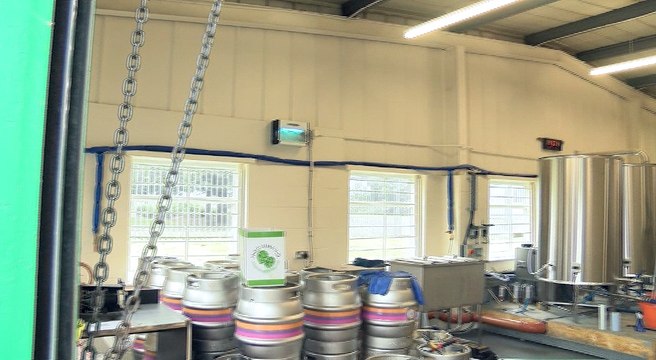 Visiting Roundhill Brewery for Beer Day!