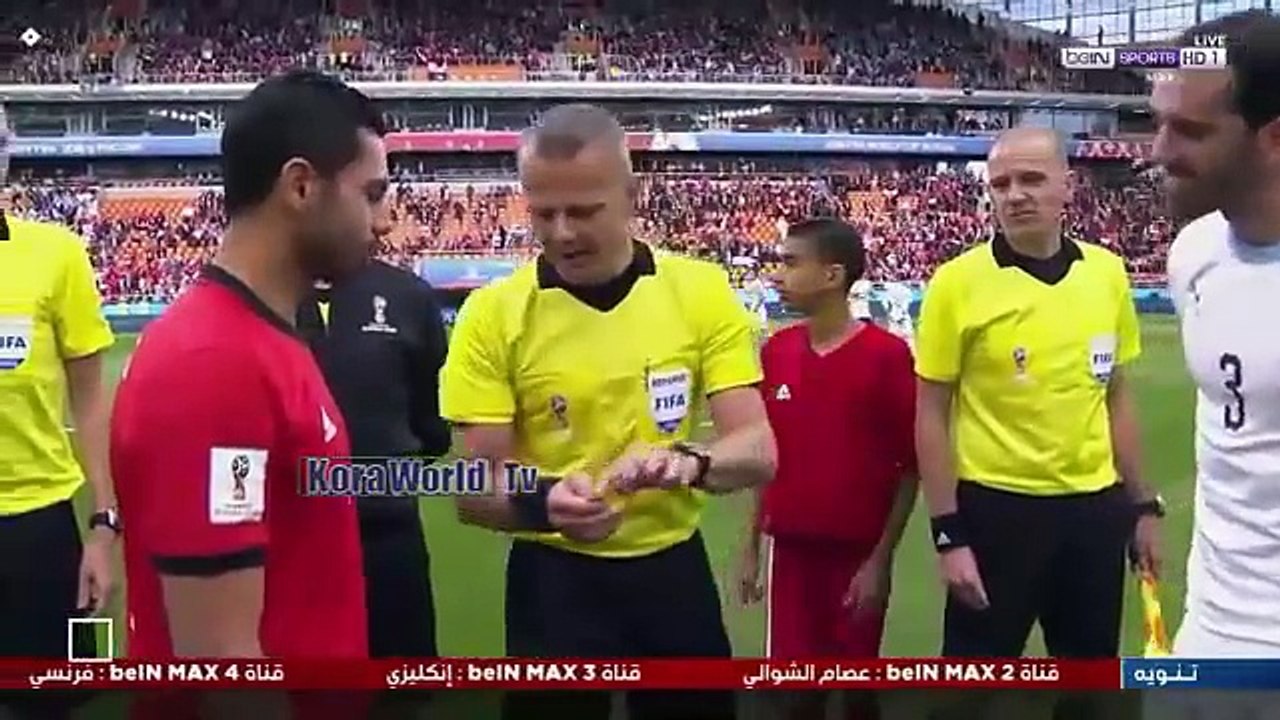 ملخص_مباراة_مصر_وأوروجواي_1-0_اداء_جيد_للفراعنة_-_جنون_على_محمد_على_-_كاس_العالم