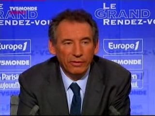 Bayrou - Grand RDV Europe1/TV5 - 3/3