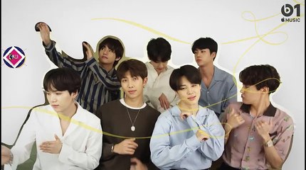 BTS para Apple Music. Legendado PT BR