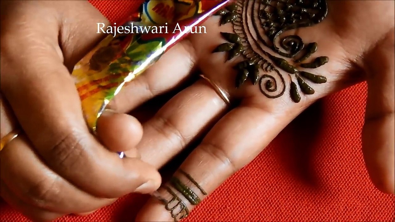 New Latest Mehndi Designs For Eid 2018 _ 2 Different Simple Easy Arabic Mehndi Art Design For Hands