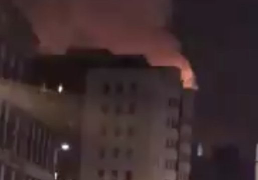 Large Fire Engulfs Glasgow School of Art Building
