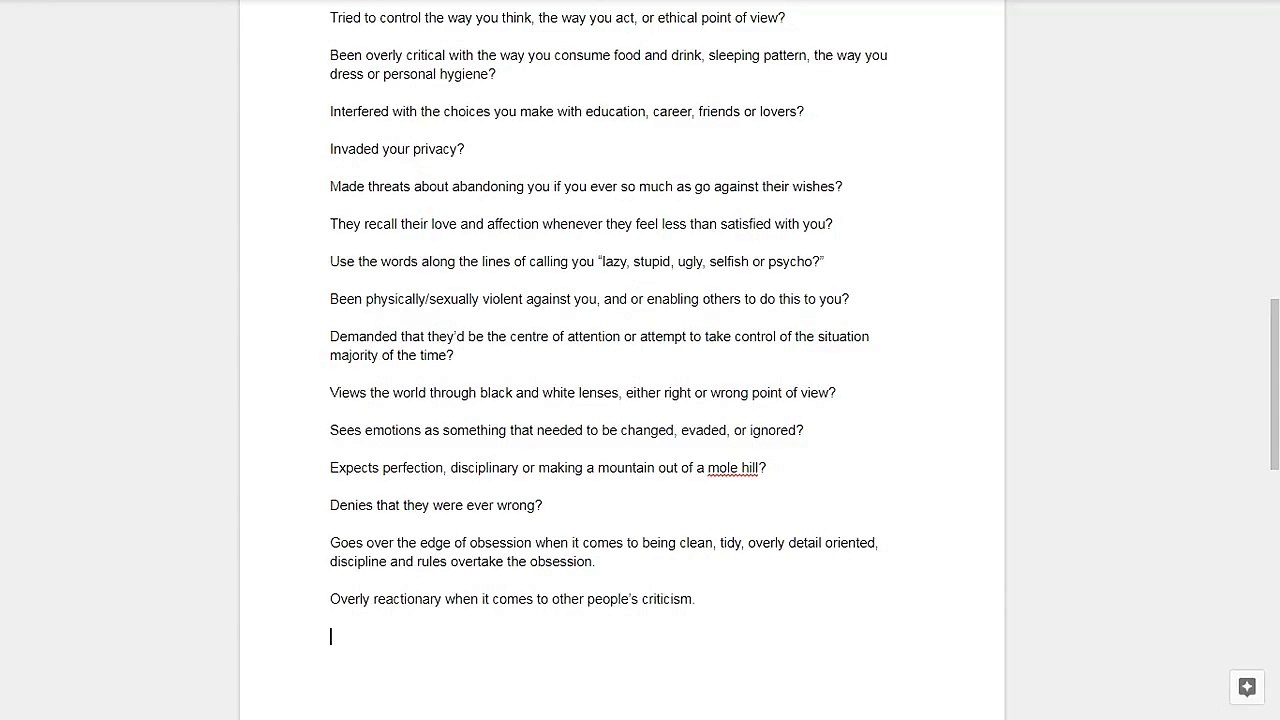 65 Signs That Your Parents Are Controlling