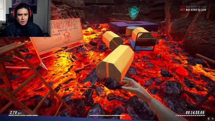 I FOUND ONLINE PLAYERS WORSE THAN ME AT THIS | Hot Lava (FLOOR IS LAVA GAME)