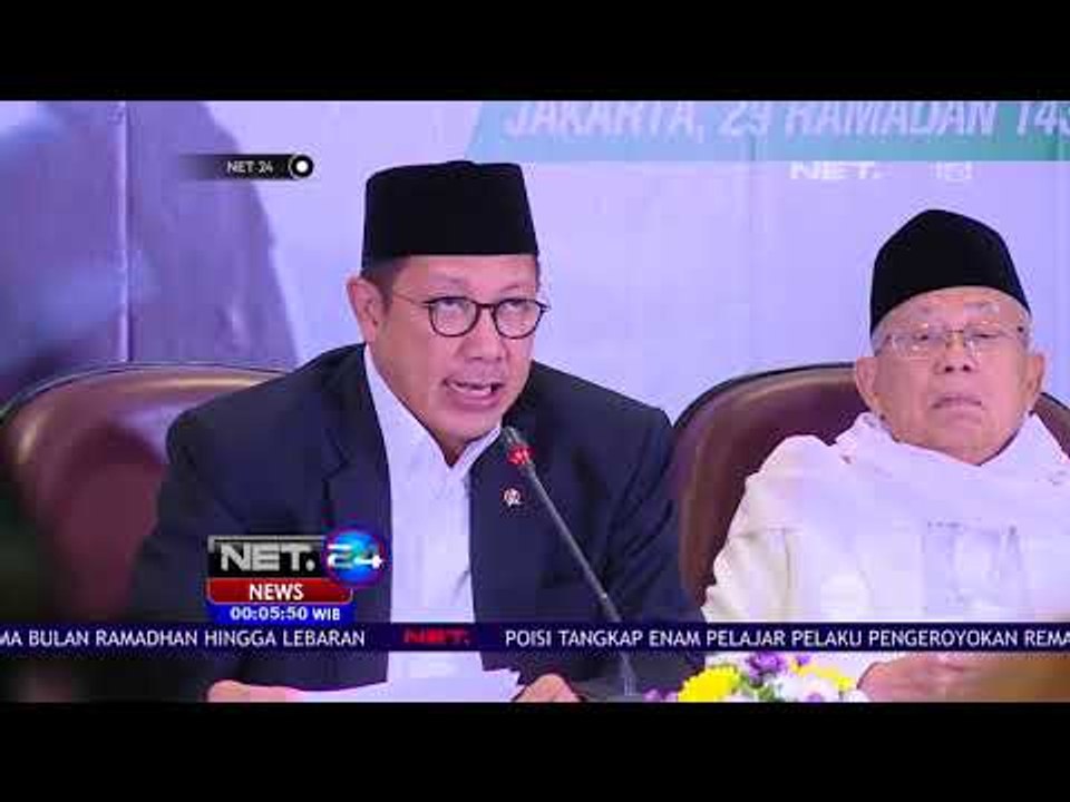 Penetapan 1 Syawal 1439 Hijriah- NET24
