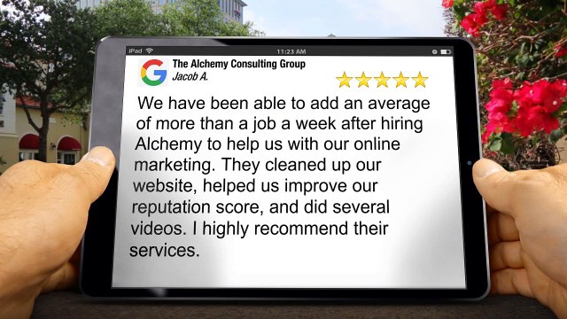Alchemy Consulting Group Albuquerque 505-720-2647 Perfect 5 Star Review by Jacob Arrington