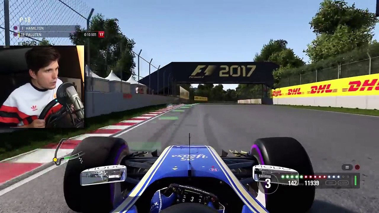 Unfall bei 300 KMH ☆ F1 2017 mit Lenkrad