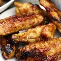 Honey Mustard Soy Glazed Chicken Wings! These wings are so good - I predict - they will become your new go-to wing recipe! See the printable recipe here:
