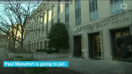 Federal Judge Sends Manafort to Jail