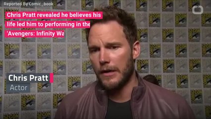 Chris Pratt Serendepitous 'Avengers: Infinity War' Story