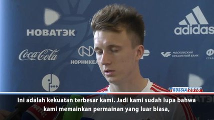 Kita Tidak Boleh Kehilangan Fokus - Golovin Bintang Rusia